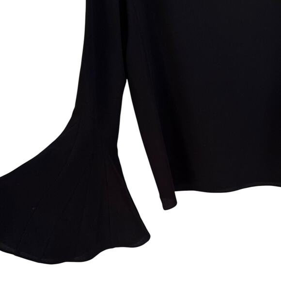 NWOT Frame Bell Sleeve Black Top/Blouse – Sz Small - Picture 6 of 10